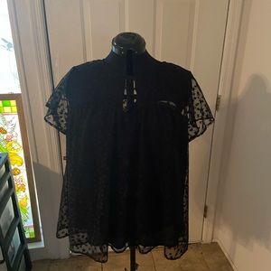 Black tank top shirt